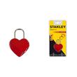 Stanley szív alakú lakat (S742-065) Stanley szív alakú lakat (S742-065)