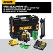 DeWalt Akkus 3x360 Zöld Lézer (DCE089D1G)