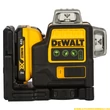 DeWalt Akkus 3x360 Zöld Lézer (DCE089D1G)