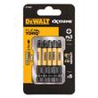 DeWalt Flextorq PH3 hosszú bitfej x5 (DT7999T) DeWalt Flextorq PH3 hosszú bitfej x5 (DT7999T)