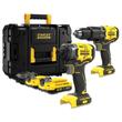 Stanley FatMax V20 Kefe-nélküli Ütvefúró + ütvecsavarozó készlet + koffer (SFMCK461D2T) Stanley FatMax V20 Kefe-nélküli Ütvefúró + ütvecsavarozó készlet + koffer (SFMCK461D2T)