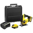 Stanley FatMax V20 akkumulátoros dekopírfűrész (SFMCS600M2K) Stanley FatMax V20 akkumulátoros dekopírfűrész (SFMCS600M2K)