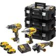 DeWalt 18V XR Kefe-nélküli Gépszett 3 részes (DCK423P3T) DeWalt 18V XR Kefe-nélküli Gépszett 3 részes (DCK423P3T)