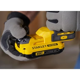 Stanley FatMax V20 lítium-ion 1.5Ah akkumulátor (SFMCB201) Stanley FatMax V20 lítium-ion 1.5Ah akkumulátor (SFMCB201)