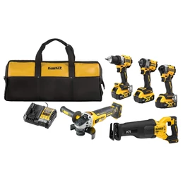 DeWalt 18V 5 Darabos Kombinált Készlet (DCK509P3)