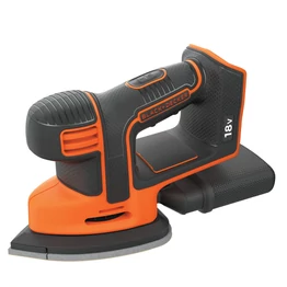 Black+Decker 18V Lithium-ion akkumulátoros Mouse deltacsiszoló akkumulátor nélkül (BDCDS18N)