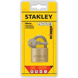 Stanley Sárgaréz lakat, normál kengyellel 40mm (S742-031)