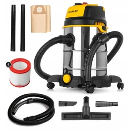 Stanley Száraz/nedves Porszívó inox 30L, 1600W (SXVC30XTDE)