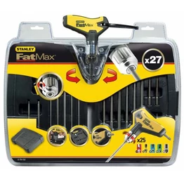 Stanley FatMax Racsnis T hajtókar készlet 27 részes (0-79-153) Stanley FatMax Racsnis T hajtókar készlet 27 részes (0-79-153)