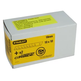 Stanley Tördelhető penge 18mm 100db (1-11-301)