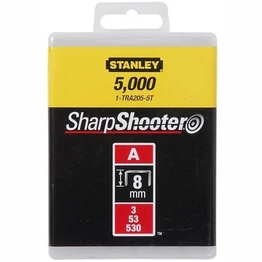 Stanley Tűzőkapocs "A"  8mm (3/53/530) 5000db (1-TRA205-5T) Stanley Tűzőkapocs "A"  8mm (3/53/530) 5000db (1-TRA205-5T)