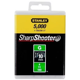 Stanley Tűzőkapocs "G" 10mm (4/11/140) 5000db (1-TRA706-5T)