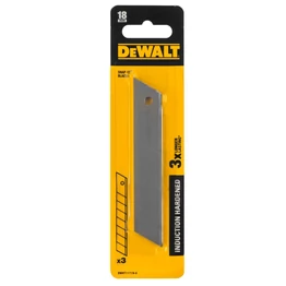 DeWalt Indukciós Edzett tördelhető penge 18mm 3db (DWHT11719-0) DeWalt Indukciós Edzett tördelhető penge 18mm 3db (DWHT11719-0)