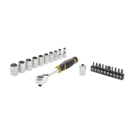 Stanley Fatmax 1/4 " Dugókulcs Szett 3 Fokonkénti Fogazással (FMMT82679-0) Stanley Fatmax 1/4 " Dugókulcs Szett 3 Fokonkénti Fogazással (FMMT82679-0)