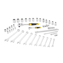 Stanley 1/4" + 1/2" Dugókulcs Szett 5 Fokonkénti Fogazással, 41 Részes Kemény Dobozban (STMT82832-1) Stanley 1/4" + 1/2" Dugókulcs Szett 5 Fokonkénti Fogazással, 41 Részes Kemény Dobozban (STMT82832-1)