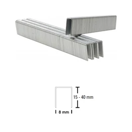 Bostitch 92 kapocs 18mm galvanizált - 6 000 db (1921801Z) Bostitch 92 kapocs 18mm galvanizált - 6 000 db (1921801Z)
