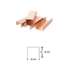 Bostitch C kapocs 15 mm Liquor - 2 000 db (1301500Z)