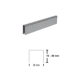 Bostitch S2 kapocs 15 mm galvanizált - 16 800 db (1191501Z) Bostitch S2 kapocs 15 mm galvanizált - 16 800 db (1191501Z)