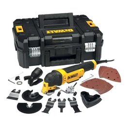 DeWalt Multigép szett tartozékokkal 300W  + koffer (DWE315KT) DeWalt Multigép szett tartozékokkal 300W  + koffer (DWE315KT)
