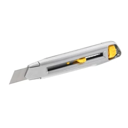 Stanley InterLock fémházas tördelhető pengés kés 18mm ömlesztett  (4-10-018) Stanley InterLock fémházas tördelhető pengés kés 18mm ömlesztett  (4-10-018)