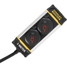 Stanley 2-es elosztó, övcsipesszel (SXECCK0EAJE) Stanley 2-es elosztó, övcsipesszel (SXECCK0EAJE)