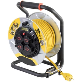 Stanley Kültéri fém kábeldob 25m kábellel (SXECCM2FASE) Stanley Kültéri fém kábeldob 25m kábellel (SXECCM2FASE)