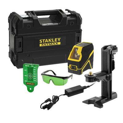 Stanley FatMax Keresztsugaras Li-Ion Lézer – Zöld (FMHT77595-1)