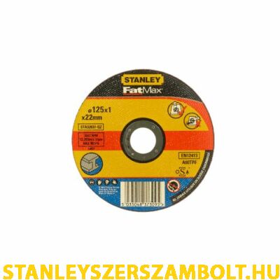 Stanley FatMax fémvágó tárcsa 125 x 1,0 x 22mm (STA32637)