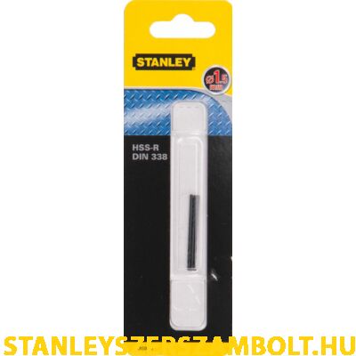 Stanley fémfúrószár HSS-R DIN338  1,5 x 18 x 40mm 3db (STA50005)