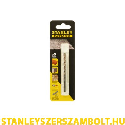 Stanley FatMax precíziós kőzetfúrószár karbid csúccsal lapolt szárral  5 x 45 x 85mm (STA58502)