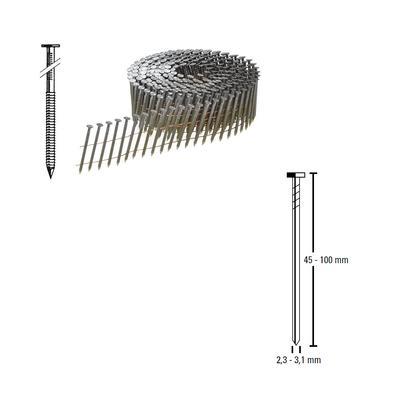 Bostitch F szeg 2.8 -80 mm gyűrűs - 6 000 db (F280R80G8Q)