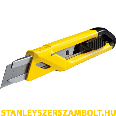 Stanley Tördelhető pengéjű kés, 18 mm, 3 db tartalék pengével (STHT10265-0)