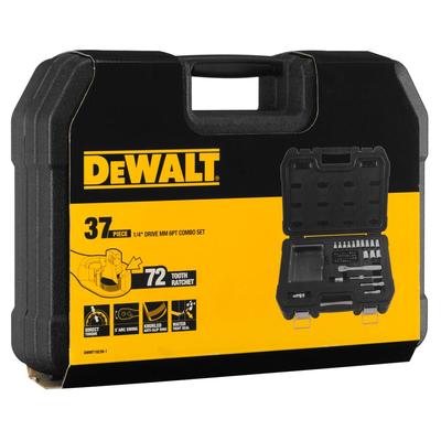 DeWalt 1/4" Dugókulcs készlet 37 db-os (DWMT19238-1)