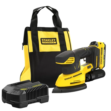 Stanley V20 Delta csiszoló 1x 2Ah  (SFMCW221D1S)