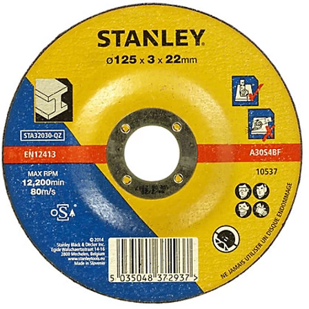 Stanley fémvágó tárcsa 125 x 3,2 x 22mm (STA32030)