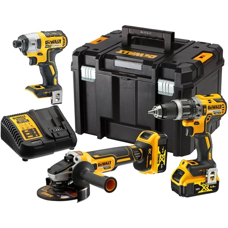 DeWalt 3 Részes Gépszett (DCD796, DCF887, DCG405) (DCK384P2T)