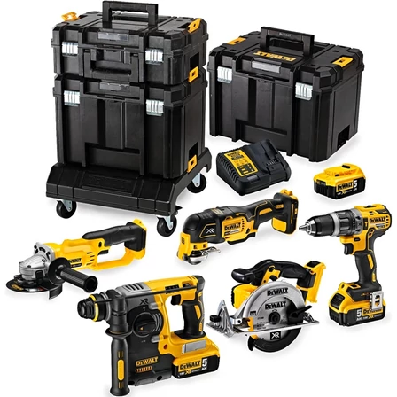 DeWalt 6 gépes kombó készlet (DCK654P3T)