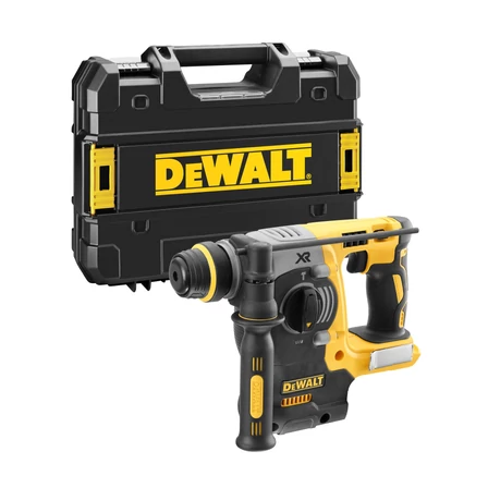 DeWalt 18V-os Kefe-nélküli Fúró-vésőkalapács SDS-Plus + koffer (DCH273NT)