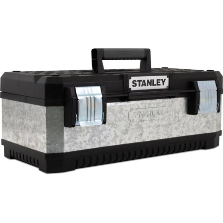 Stanley 20" galvanizált fém/műanyag szerszámláda (1-95-618)