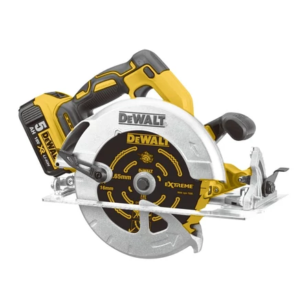 DeWalt 18V Kefe-nélküli Körfűrész 184mm akku és töltő nélkül (DCS570NT)