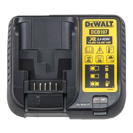 DeWalt 12V/18V Kompakt töltő 1.25A (DCB107)