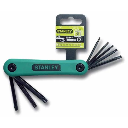 Stanley imbuszkulcs készlet torx 8 részes (4-69-263)