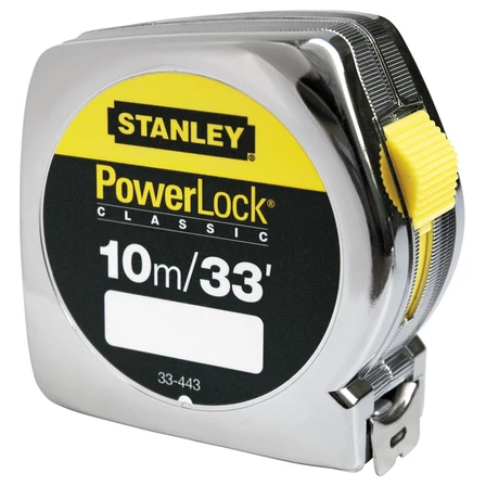 Stanley Powerlock Mérőszalag 10m/33' (0-33-443)