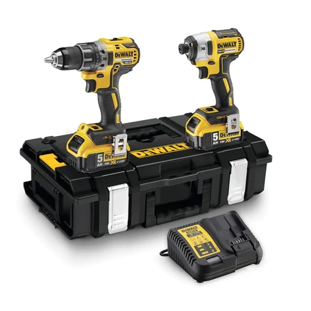 DeWalt Ütvefúró-csavarozó és Ütvecsavarozó készlet (DCK266P2)