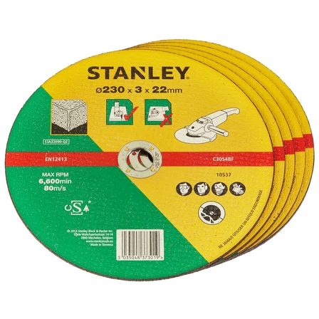 Stanley kőzetvágó tárcsa  230 x 3,2 x 22mm (STA32090)