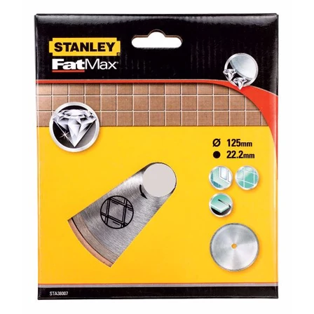 Stanley FatMax gyémántszemcsés csempevágó tárcsa 125 x 22mm (STA38007)