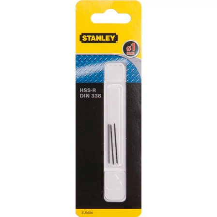 Stanley fémfúrószár HSS-R DIN338  1 x 12 x 34mm 3 db (STA50000)