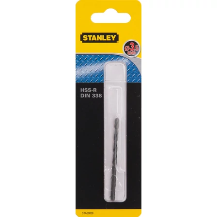 Stanley fémfúrószár HSS-R DIN338  3,5 x 39 x 70mm (STA50030)