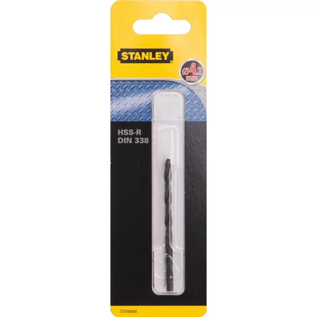 Stanley fémfúrószár HSS-R DIN338  4,2 x 43 x 75mm (STA50040)