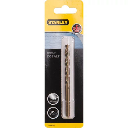 Stanley Kobalt fémfúrószár HSS-E  6,5 x 63 x 101mm (STA50117)